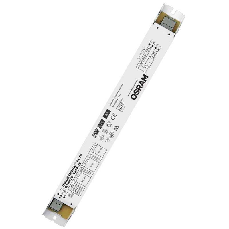 1 pcs - Osram 35 W Electronic Fluorescent Lighting Ballast, 220 - 240 V