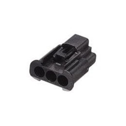 1 pcs : 201841-0030 - Heavy Duty Power Connectors MultiCat Inline Rcpt Hsg 3Ckt Key A Blk