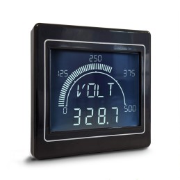 1 pcs - Trumeter LCD Digital Panel Multi-Function Meter, 68mm x 68mm