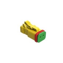 1 pcs : AT06-2S-R120YEL - Automotive Connectors 2 Pin Plug