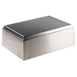 1 pcs - Rittal HD Series Stainless Steel Terminal Box, IP66, IP69K, 300 mm x 200 mm x 120mm