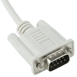 1 pcs - Roline Male 9 Pin D-sub to Female 9 Pin D-sub Serial Cable, 3m