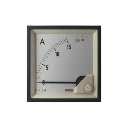 1 pcs - RS PRO Analogue Panel Ammeter 30 (Input)A AC, 92mm x 92mm, 1 % Moving Iron