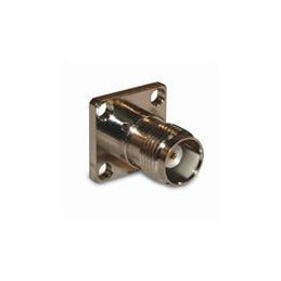 1 pcs : 122248 - RF Connectors / Coaxial Connectors TNC STRAIGHT JACK 4 HOLE FLANGE RECPT