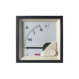 1 pcs - RS PRO Analogue Panel Ammeter 60 (Input)A AC, 68mm x 68mm, 1 % Moving Iron