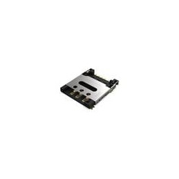 1 pcs : SIM8060-6-0-14-00-A - Memory Card Connectors Nano SIM Card Connector, Hinged Type, SMT, 6Pin, without card detection swi