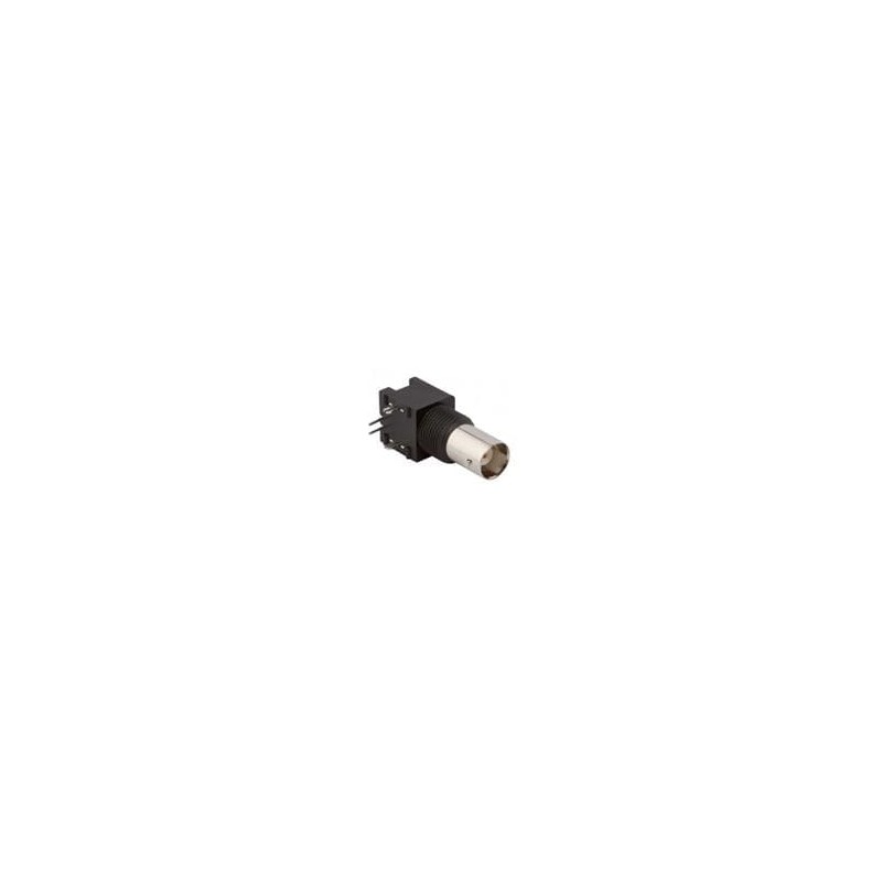 1 pcs : 031-5540-1010 - RF Connectors / Coaxial Connectors R/A BLHD PCB JACK BLACK VALOX HOUSING