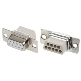 5 pcs - MH Connectors MHD 9 Way Cable Mount D-sub Connector Socket, 2.77mm Pitch