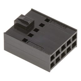 5 pcs - Molex, C-Grid III Female Connector Housing, 2.54mm Pitch, 10 Way, 2 Row