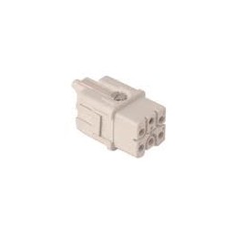 1 pcs : 93601-0435 - Heavy Duty Power Connectors SQ5/0 230/400V 16A F 5POLES 7605.5801.0