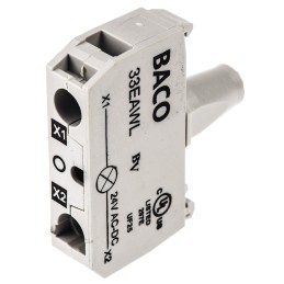 1 pcs - BACO BACO Series Light Block, 24V, White Light