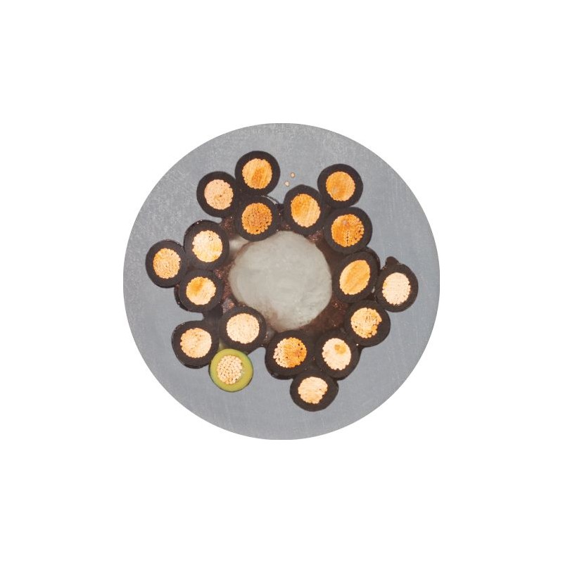 50 pcs - Igus chainflex CF130.UL Control Cable, 7 Cores, 1 mm², Unscreened, 50m, Grey PVC Sheath, 17 AWG