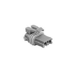 1 pcs : 12129487 - Automotive Connectors 2P FM ME GRY CON ASY 280 SERIES 30 AMPS