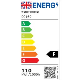 1 pcs - 100 W Clear Elliptical SON-T Sodium Lamp, E40, 2000K, 46mm
