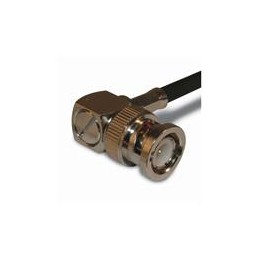 1 pcs : 112162 - RF Connectors / Coaxial Connectors BNC R/A PLUG 58/ LMR195