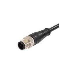 1 pcs : 1200652278 - Sensor Cables / Actuator Cables CSE M12 4P AC MA STR WSOR 10M SE UNSH BK