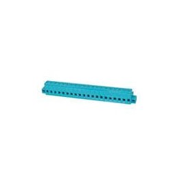 1 pcs : TBP01P1W-508-20BE - Pluggable Terminal Blocks Terminal block, pluggable, w screw lock, 5.08, plug, 20 pole, blue