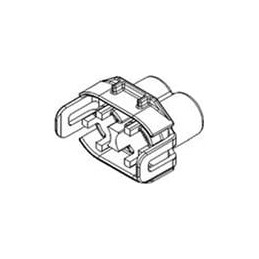 1 pcs : 13737719 - Automotive Connectors LOCK SECONDARY COAX ORN