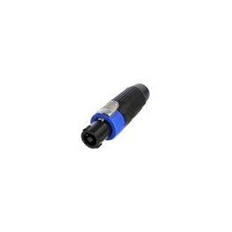 1 pcs : NLT4FXX-BAG - Loudspeaker Connectors Cable end speakON STX - 4 pole female - V-0 insert - black