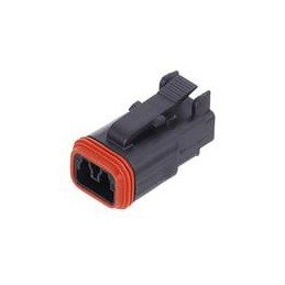 1 pcs : DT06-2S-P012-COM - Automotive Connectors DT06-2S-P012-COMPLETE CON WEG SOCS