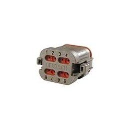 1 pcs : DT06-08SA-EP06 - Automotive Connectors DT PLUG ASM
