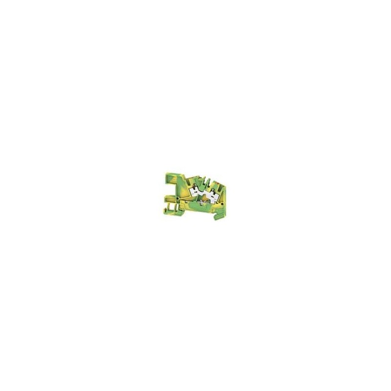 1 pcs : 2668680000 - Terminal Block Tools & Accessories PE terminal, PUSH IN, 2.5 mm, Number of connections: 2, Number of levels