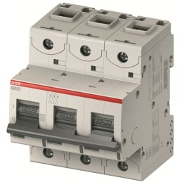1 pcs - ABB High Performance S800C MCB, 3P, 63A Curve C