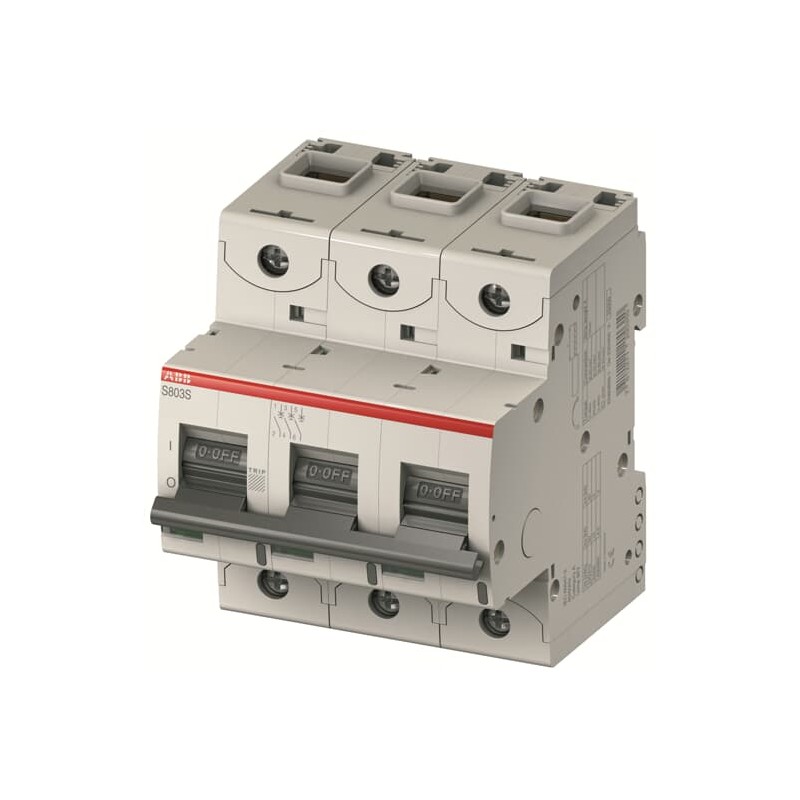 1 pcs - ABB High Performance S800C MCB, 3P, 63A Curve C