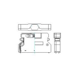 1 pcs : 988-050-130L121 - D-Sub Backshells