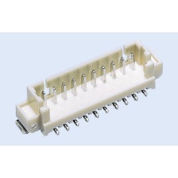5 pcs - Molex PicoBlade Series Straight Surface Mount PCB Header, 13 Contact(s), 1.25mm Pitch, 1 Row(s), Shrouded