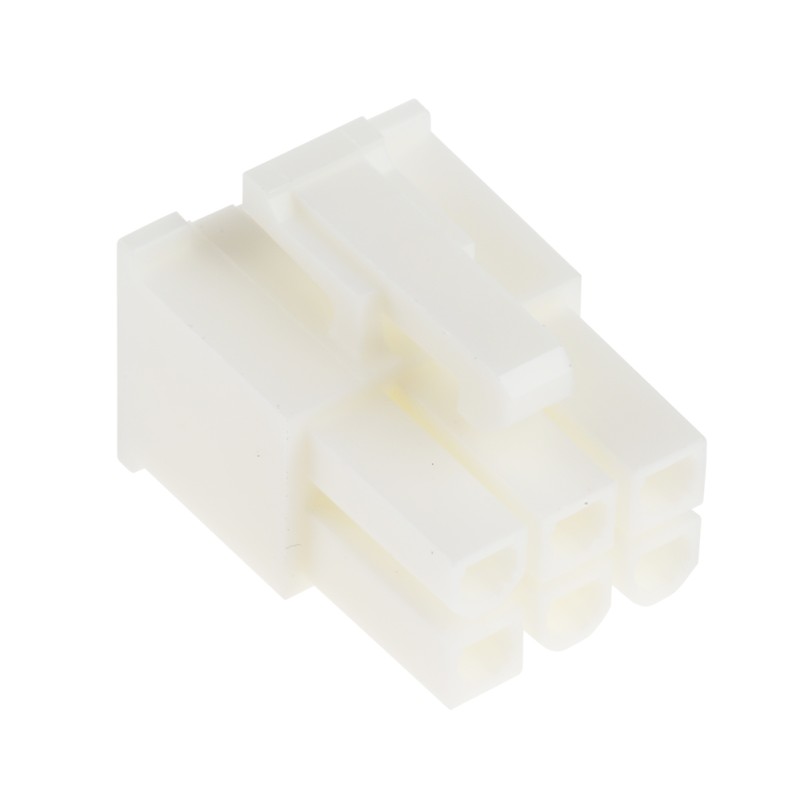 5 pcs - Molex, Mini-Fit Jr Female Connector Housing, 4.2mm Pitch, 6 Way, 2 Row