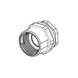 1 pcs : 1411558 - Circular Metric Connectors SACC-M12-SCO NUT L90 GG