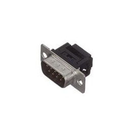 1 pcs : K99X-9P-BLK - D-Sub Standard Connectors IDC 9P PLUG METAL BLACK