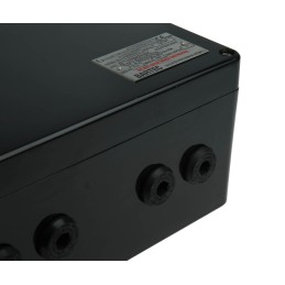 1 pcs - Bartec GB Series Black Junction Box, IP66, 20 Terminals, ATEX, 255 x 250 x 120mm