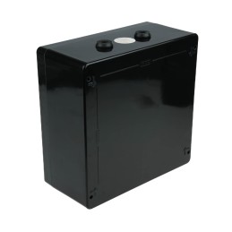1 pcs - Bartec GB Series Black Junction Box, IP66, 20 Terminals, ATEX, 255 x 250 x 120mm