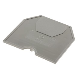 5 pcs - RS PRO End Cover for Use with DIN Rail Terminal Blocks