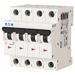 1 pcs - Eaton xEffect MCB, 4P, 40A Curve C, 230 - 400V AC, 6 kA Breaking Capacity