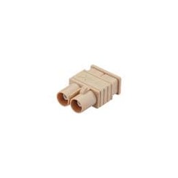1 pcs : FKDMIG - RF Connectors / Coaxial Connectors Dual FAKRA Code I Beige Plug
