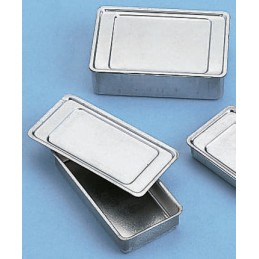 1 pcs - Teko Tin Plated Steel PCB Mounting Enclosure, 17.5 x 44 x 63.5mm