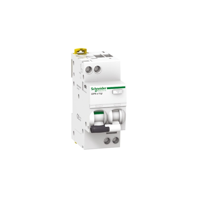 1 pcs - Schneider Electric iDPN RCD, 6A, 1P+N Pole, 100mA, Type C