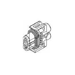 1 pcs : 15393199 - Automotive Connectors 2P FEMALE GRAY 281 SERIES 30 AMPS