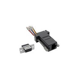 1 pcs : P440-89FF - D-Sub Adapters & Gender Changers F/F MOD SERIAL ADPT, RJ45-DB9