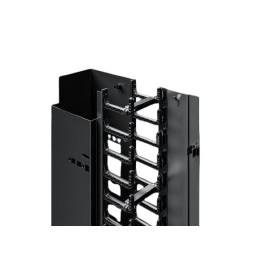 1 pcs - Rittal Sheet Steel Cable Duct for Use with TE 8000 Series, VX IT Series, 099 mm, 109.5 x 314.5 x 2 mm