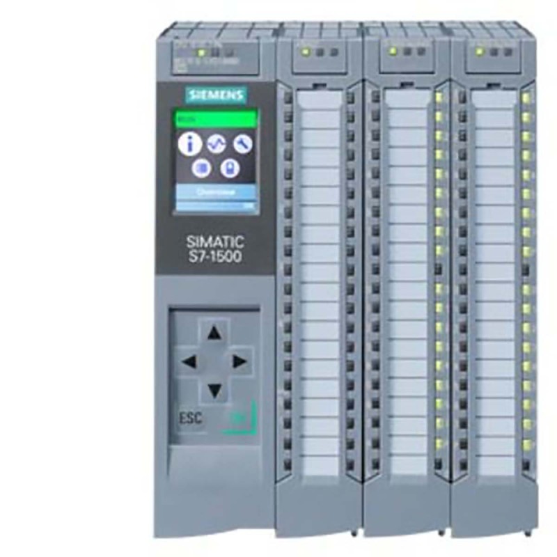 1 pcs - Siemens SIMATIC S7-1500 Series PLC CPU for Use with SIMATIC S7-1500, 32 (Digital) 5 (Analogue)-Input, Analogue, Digital