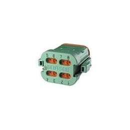 1 pcs : DT06-08SC-CE05 - Automotive Connectors DT PLUG ASM