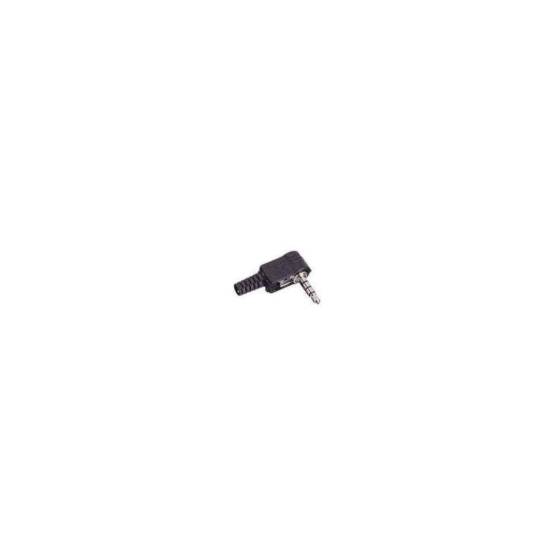 1 pcs : 171-6435-EX - Phone Connectors 3.5 MM R/A 4 COND BK