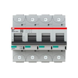 1 pcs - ABB High Performance S800C MCB, 4P, 80A Curve C