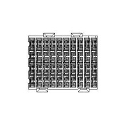 1 pcs : 500-080-225-A02 - Hard Metric Connectors ZD Connector, Female, R/A, 4 Pair