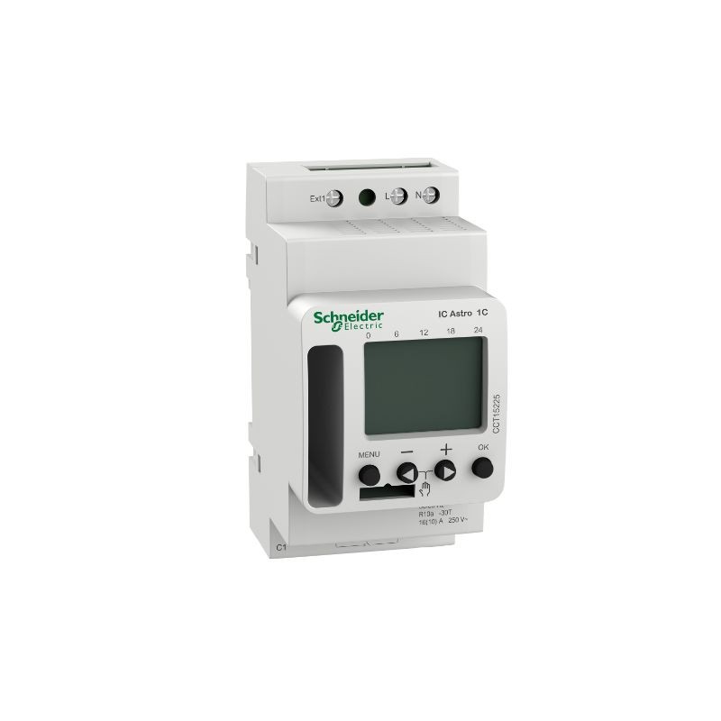 1 pcs - Schneider Electric Digital Twilight Switch 230 V, 1-Channel