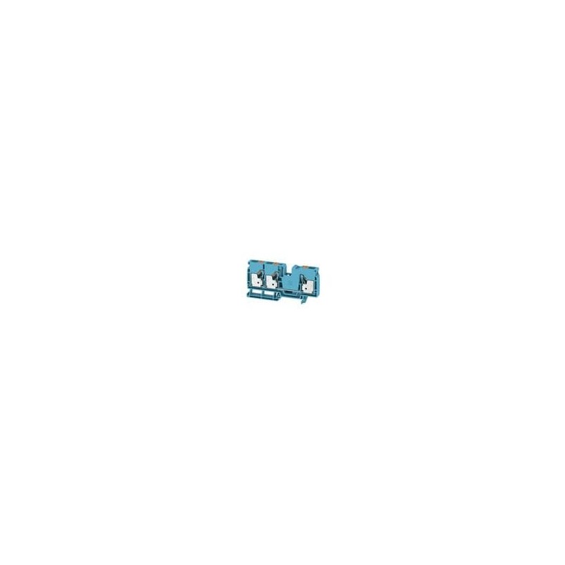 1 pcs : 2490510000 - DIN Rail Terminal Blocks A3C 10 BL